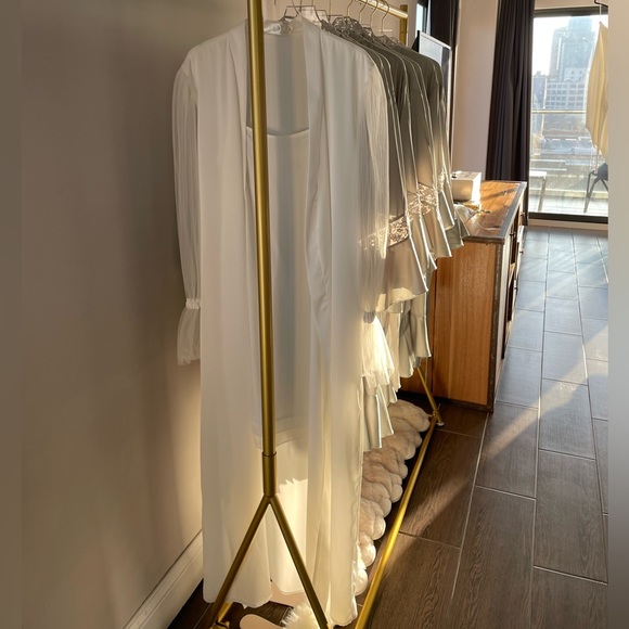 White Bridal Robe - Picture 6 of 6